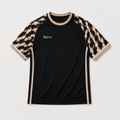 SÈRVE WORLD RACQUET CLUB SAWTOOTH TEE - Black