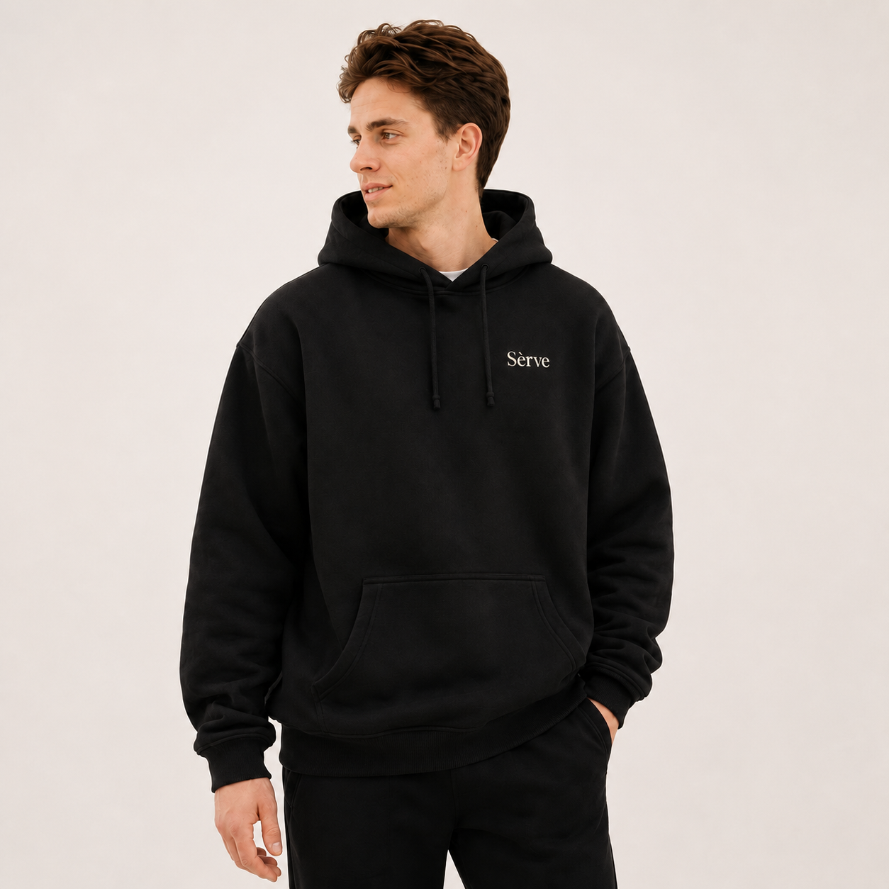 OFFCOURT Sèrve Hoodie — Black