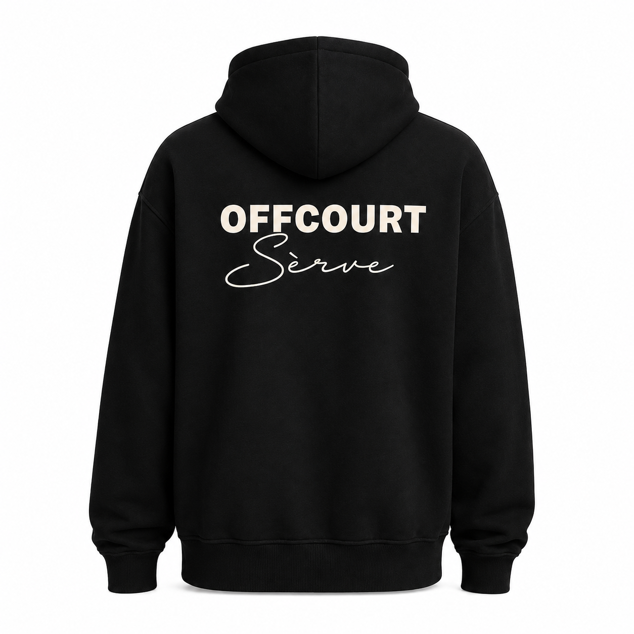 OFFCOURT Sèrve Hoodie — Black