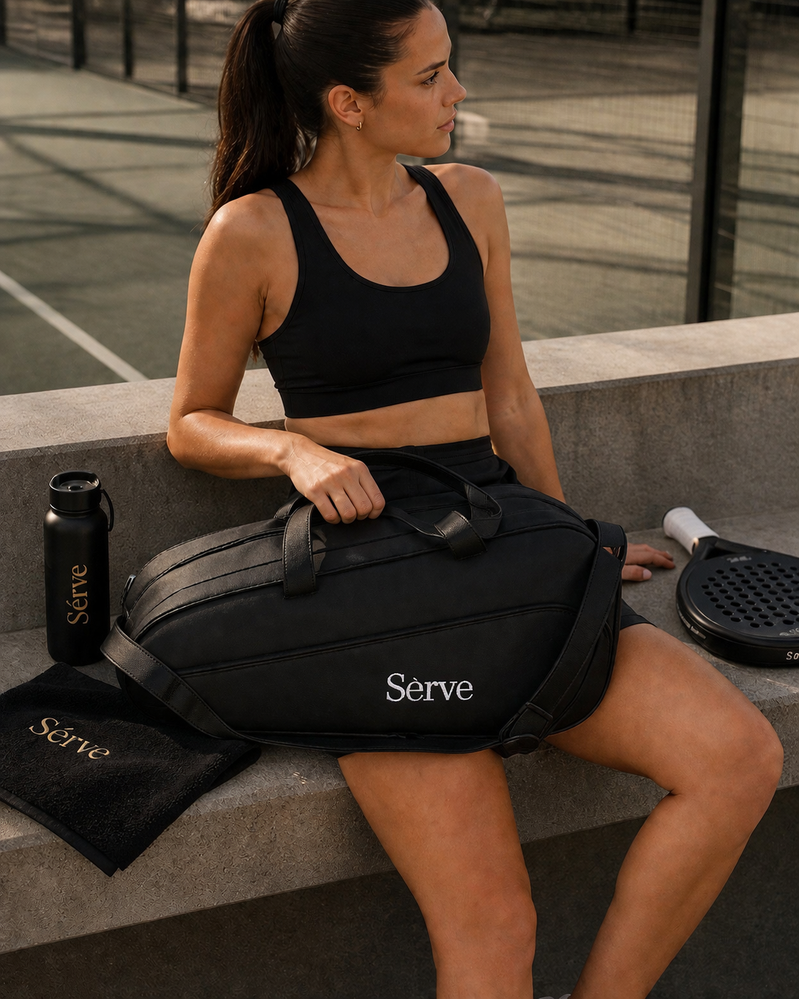 Sèrve Court Bag – Monaco Noir Edition