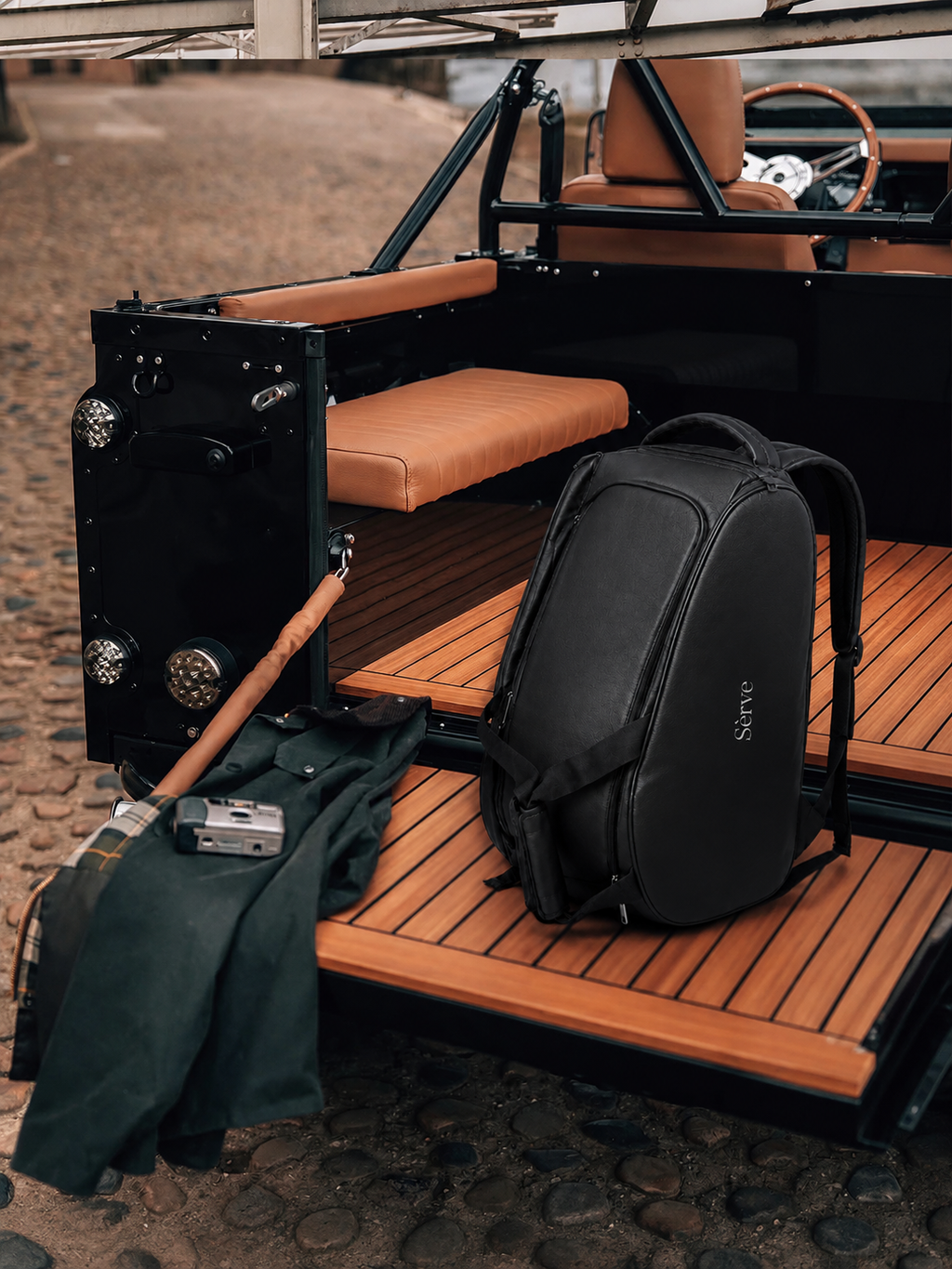 The Club Padel Backpack — Black