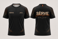SÈRVE WORLD RACQUET CLUB WINGS TEE - Black