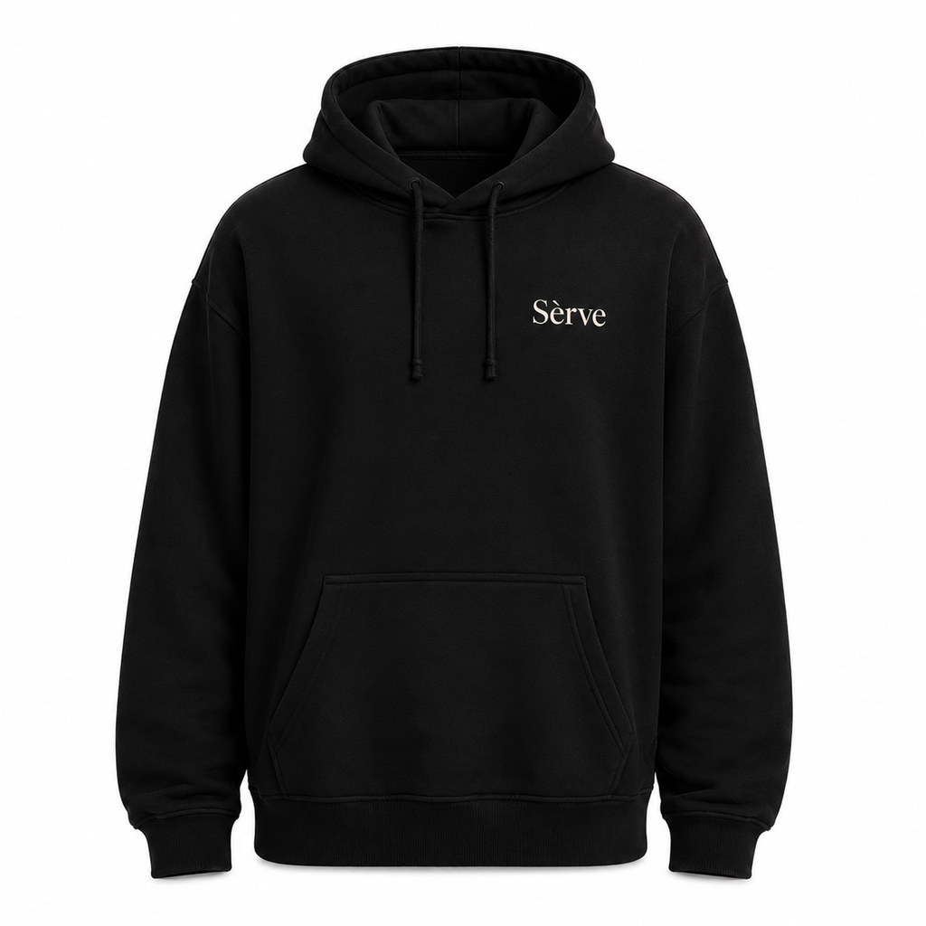 OFFCOURT Sèrve Hoodie — Black