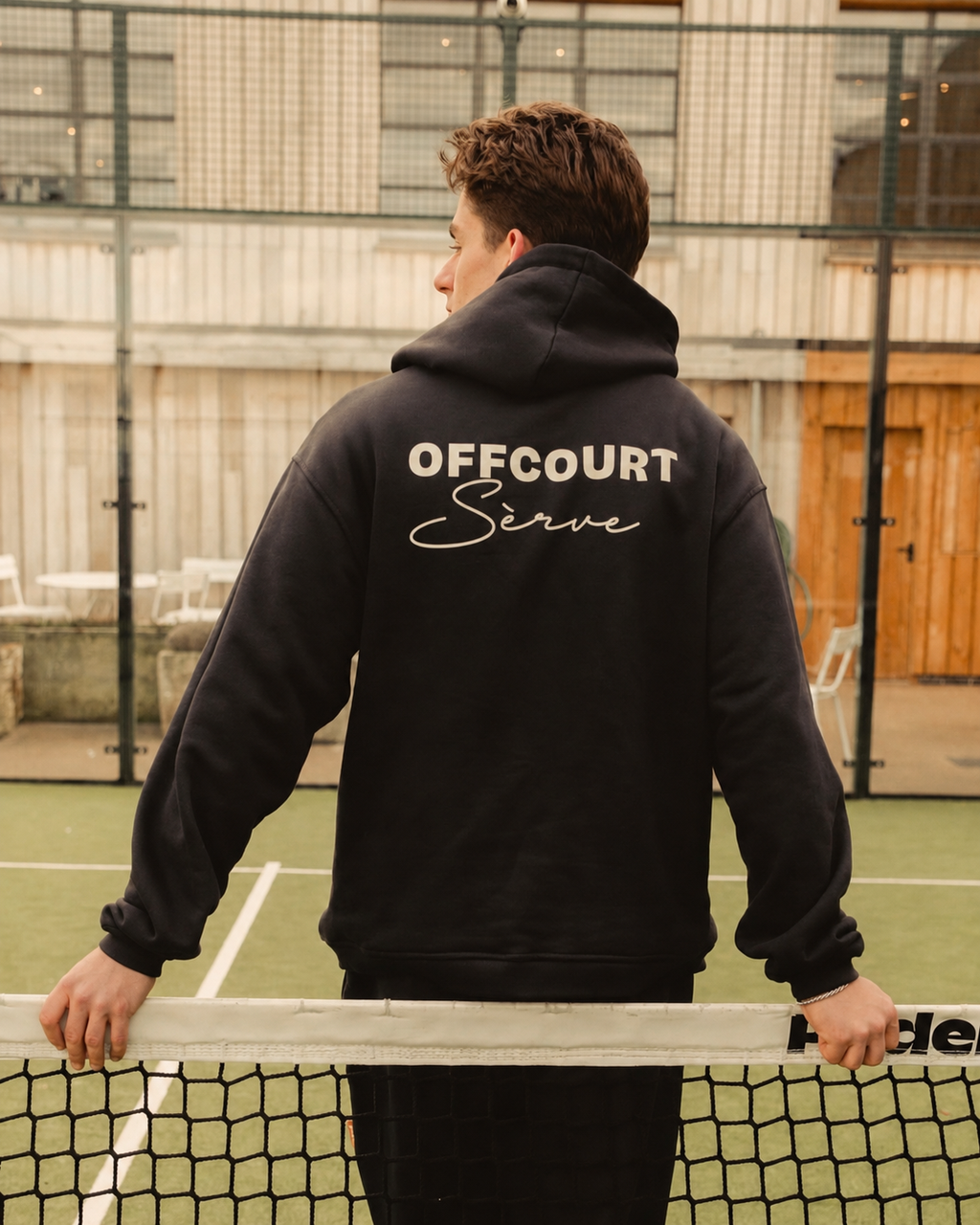 OFFCOURT Sèrve Hoodie — Black