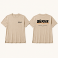 SÈRVE WORLD RACQUET CLUB COURT TEE - Sand