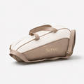 Sèrve Padel Bag – White & Taupe Leather Edition