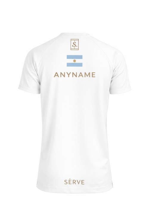 Ladies SÈRVE On-Court Pro Tee – White (Customisable)