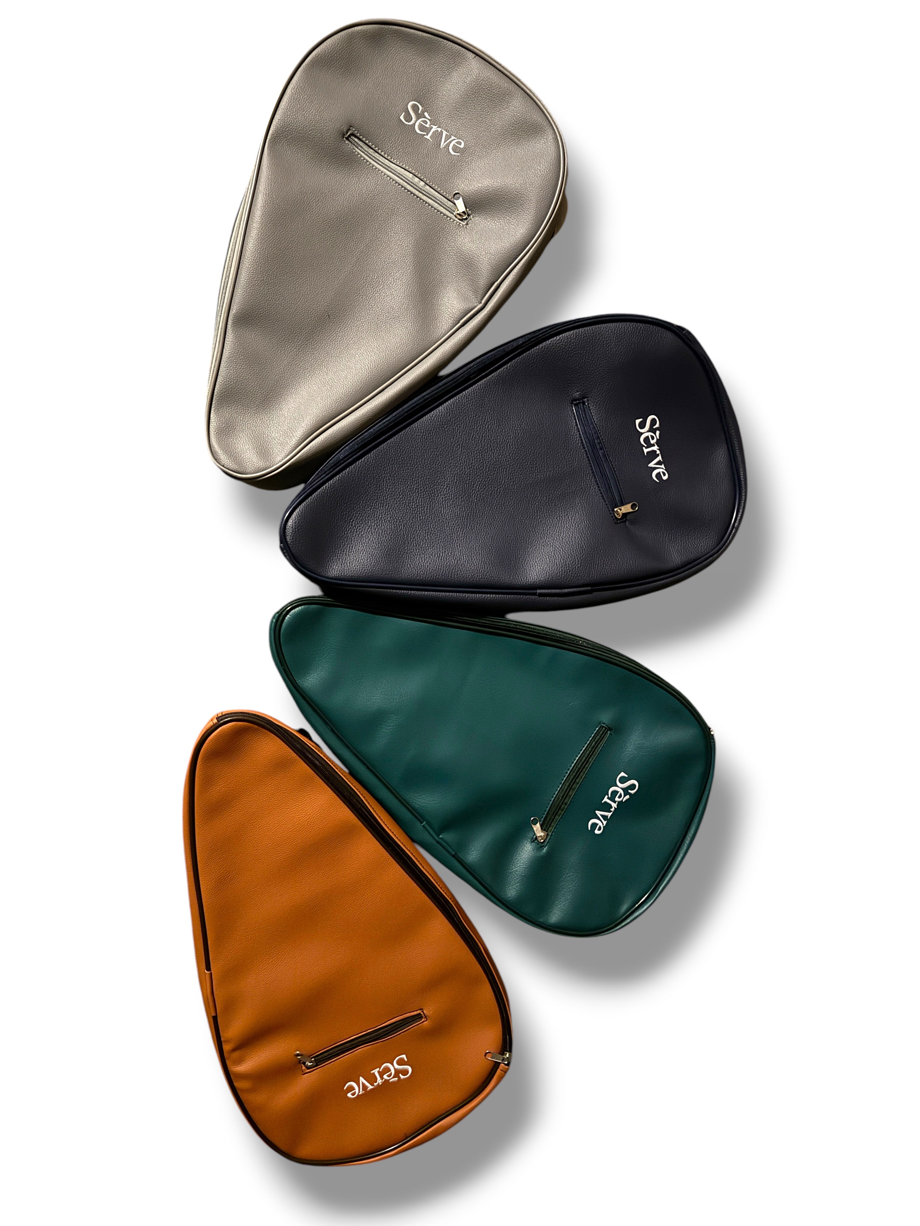 Sèrve Leather Padel Racquet Cover Bag