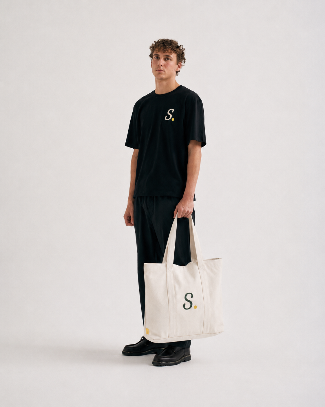 Offcourt by Sèrve Court Tee — Black