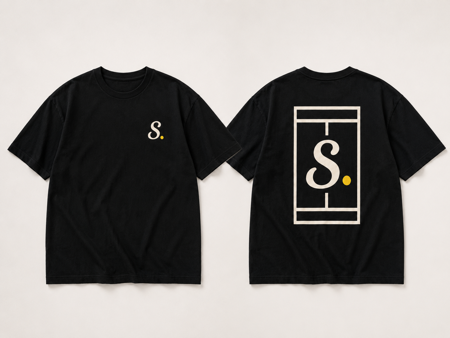 Offcourt by Sèrve Court Tee — Black